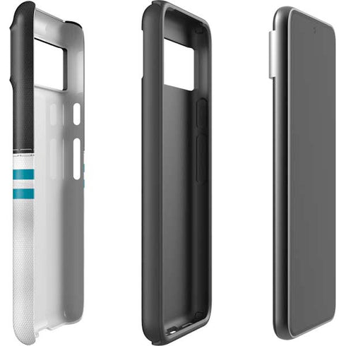 NFL Jacksonville Jaguars White Striped Google Pixel 8 Pro Impact Case